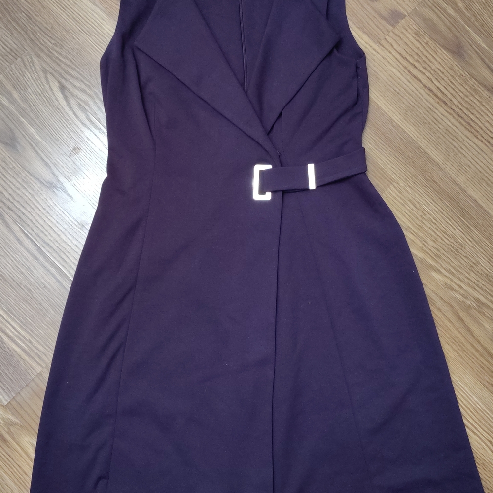 Calvin Klein Deep Purple Mini Dress